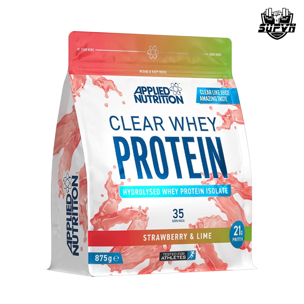 Clear Whey Protein Hyrolyzed Applied Nutrition - Whey Protein Hỗ Trợ Tăng Cơ Hấp Thu Nhanh Hương Vị Trái Cây
