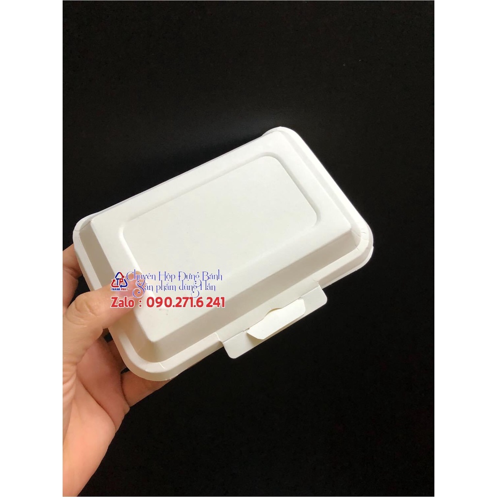 100 Hộp giấy đựng xôi, bánh ngọt các loại, bánh takoyaki