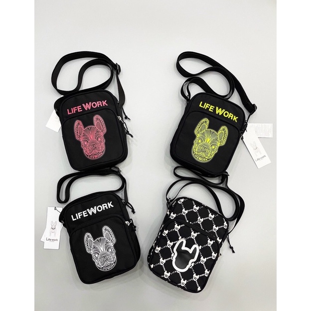 Túi Đeo Chéo Nam Nữ LifeWork vải Polyester chống thấm nước