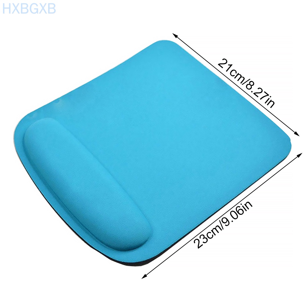 HXBG Wrist Support Mouse Pad Anti-Slip Nondeforming Mousepad Computer Laptop Accessories, Sky Blue