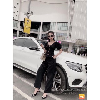 Set bộ đồ nữ cài nút siêu xinh