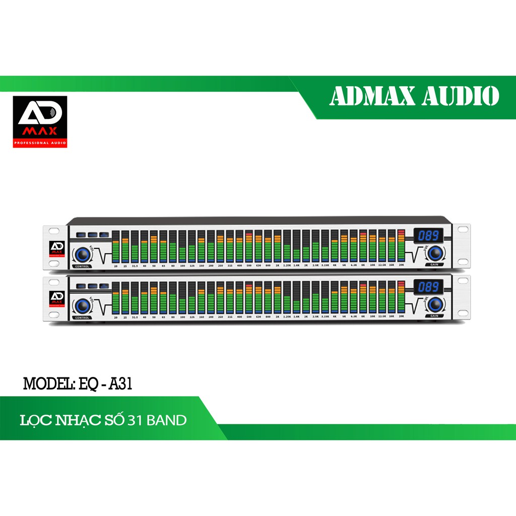 LỌC XÌ SỐ ADMAX EQ A31 NHẬP KHẨU CHÍNH HÃNG