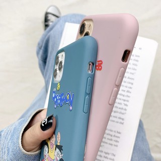 Ốp Lưng Iphone Silicon dẻo bảo vệ máy Doraemon x Maruko - S249