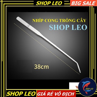Nhíp cong trồng cây thủy sinh 38cm - nhíp cắm cây thủy sinh - Dụng cụ set hồ thủy sinh - hồ cá cảnh