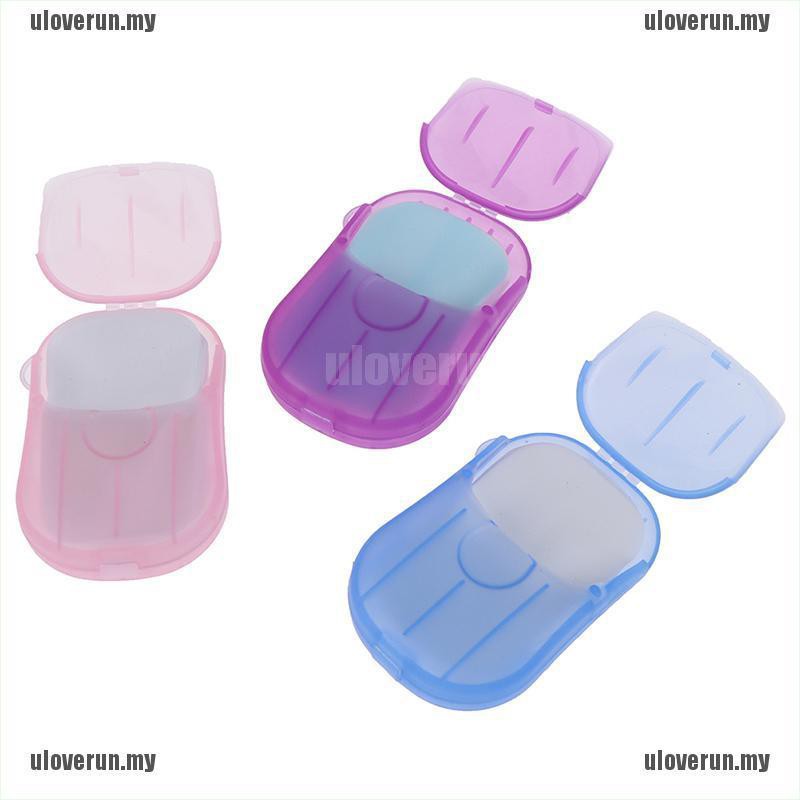 Hộp 20 Xà Phòng Giấy Mini Tiện Dụng | BigBuy360 - bigbuy360.vn