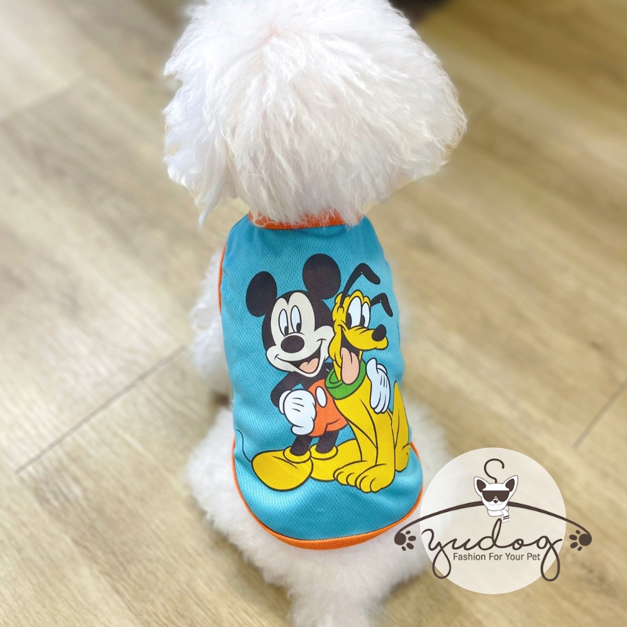 Đồ mặc cho thú cưng yudog áo thun sát nách cho chó mèo