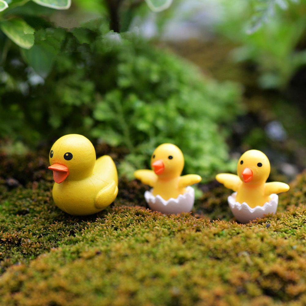 Mô Hình Chú Vịt Mini Trang Trí Tiểu Cảnh DIY