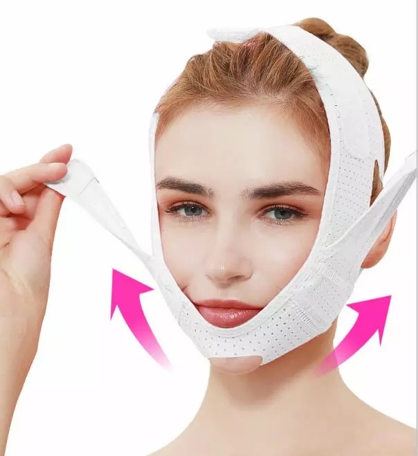 Đai đeo thon gọn khuôn mặt tạo cằm chữ v đàn hồi thoáng khí tiện lợi