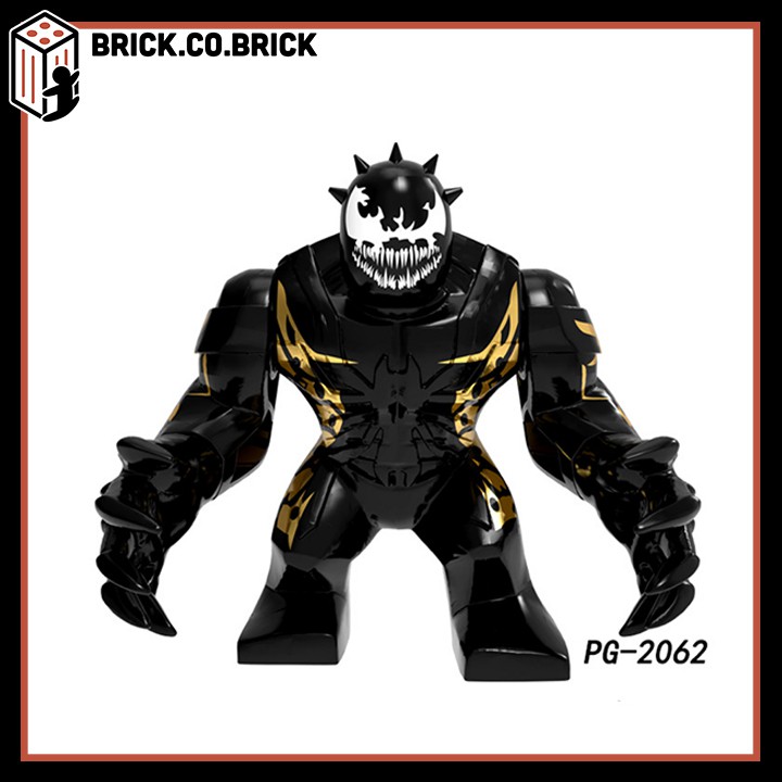 Iron Man Patriot Venom Symbiote Wolverine Đồ Chơi Lắp Ráp Minifigure Mini Bigfig Siêu Anh Hùng Marvels DC PG8241