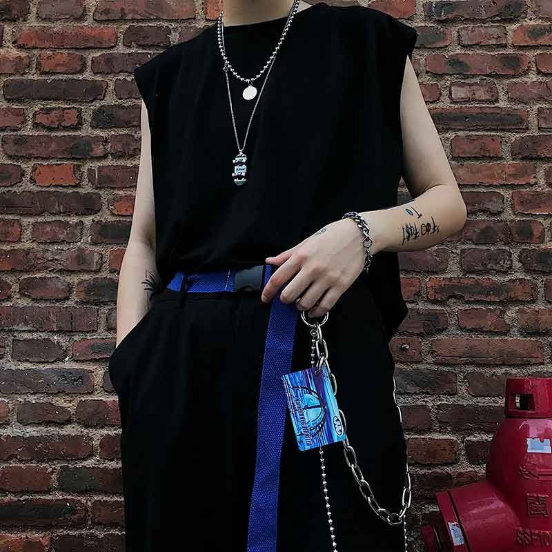 Thắt Lưng Vải Canvas Màu Trơn Núi Lửa Thời Trang 22520 Cho Nam Và Nữ