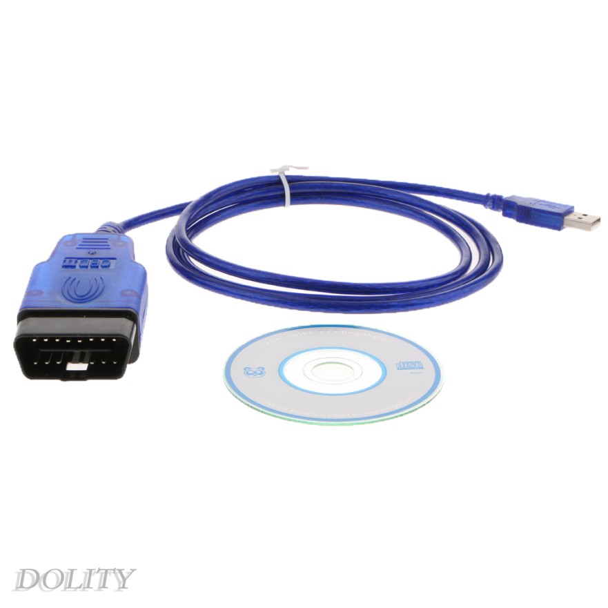 Dây Cáp Chẩn Đoán Lỗi Ô Tô Kkl Usb Fiat Ecu Scan Obd Obd2