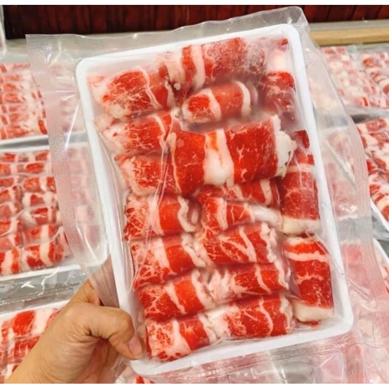 Ba Chỉ Bò Mỹ khay 500g | GIAO SIÊU TỐC TPHCM