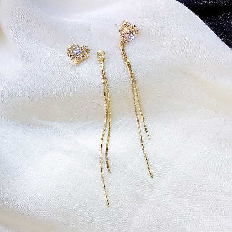 Bông Tai Mạ Bạc 925 Dáng Dài Đính Ngọc Trai Xinh Xắn Dành Cho Nữ