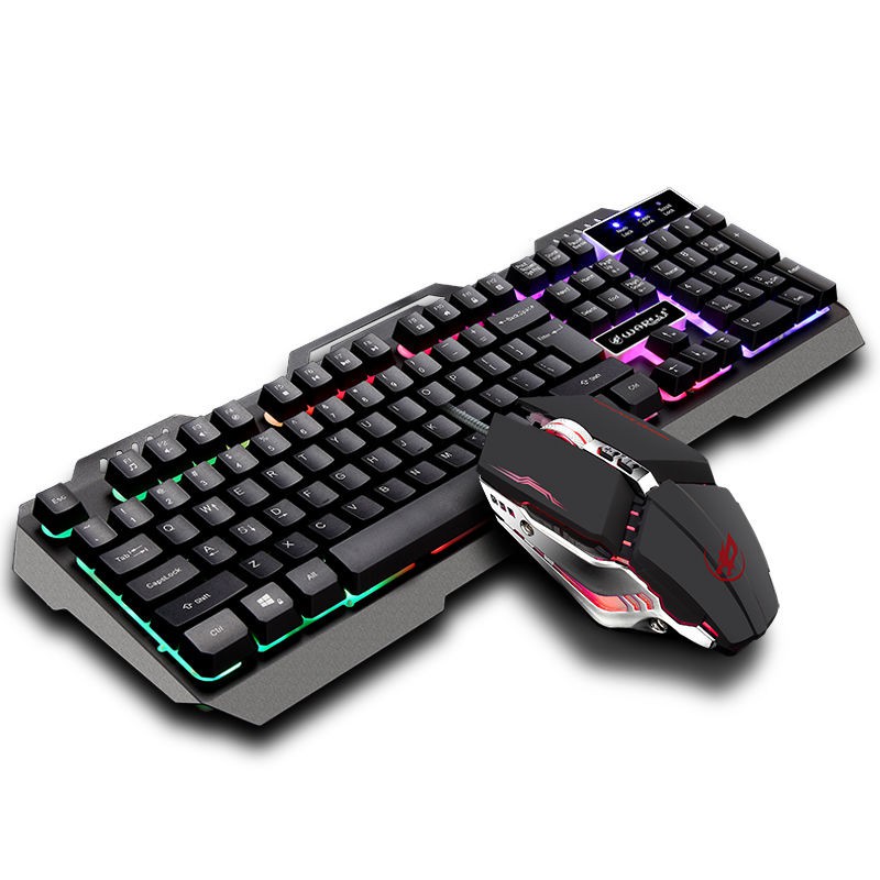 Beacon wolf aggraised metal cf trò chơi chuột có dây thao tác bàn phím máy tính để game và bộ | BigBuy360 - bigbuy360.vn