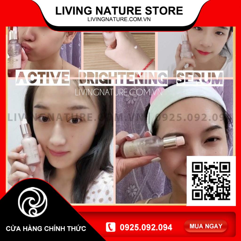 [Official Store] Serum dưỡng sáng da Living Nature Active Brightening Serum 30ml