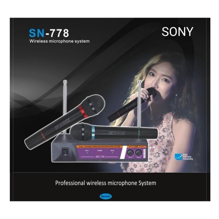 Micro Cầm Tay Không Dây Sony Sn-778