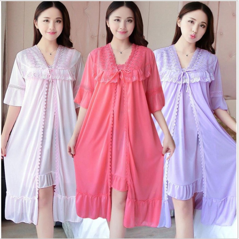 Đầm Ngủ Gợi Cảm Lụa Satin Cao Cấp⚡Quyến Rũ⚡ Đẹp Nhất 2020 | BigBuy360 - bigbuy360.vn