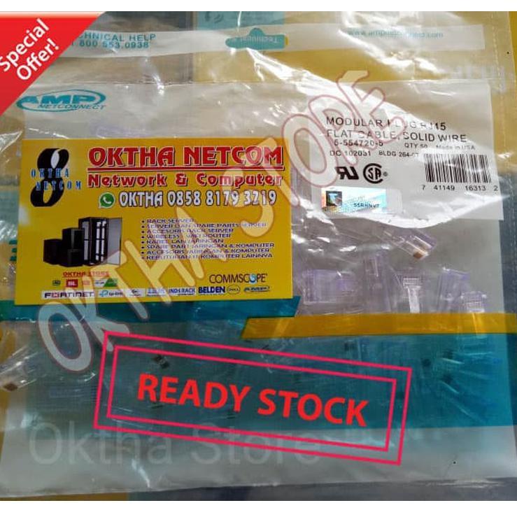 Set 50 đầu nối BBC 12Ju8Cl RJ 45 AMP chuyên dụng ❧ | BigBuy360 - bigbuy360.vn