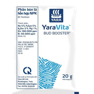 Bud booster gói 20gr phân bón lá Yara vita