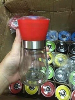 Dụng cụ xay tiêu thuỷ tinh
