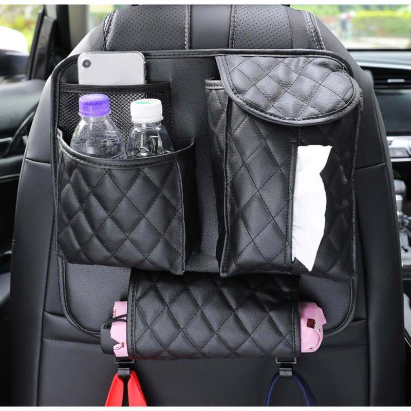 Túi Đựng Đồ Ăn Vặt / Đồ Uống Hình Động Vật Nhồi Bông Gắn Ghế Sau Xe Hơi