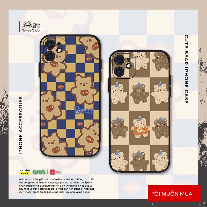 Vỏ ốp iPhone Silicon viền vuông Art 221-222 cho iPhone 6pl/6s/6spl/7/7pl/8/8pl/x/xs/11/12/13/14/pro/max - Chinchincase