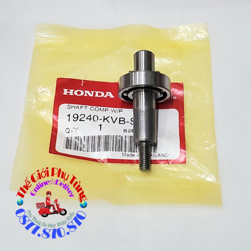 Trục cốt bơm nước AB 110, Lead 110, Click 110 - 19240-KVB-S50