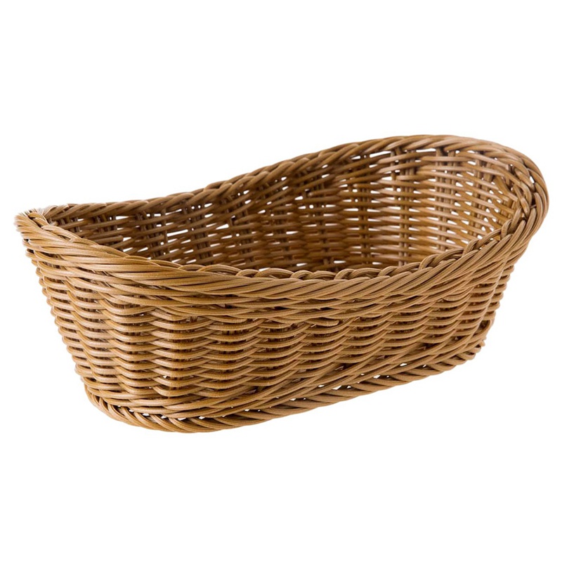 Bộ 2 Giỏ Đan Mây Hình Oval 11 Inch &amp; 14inch Đựng Bánh Mì