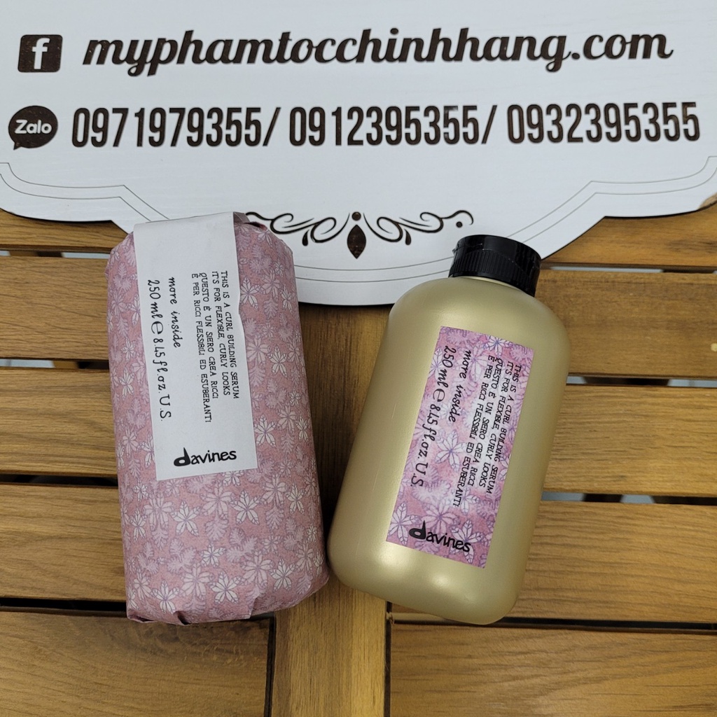 Davines Curl Building Serum Tinh chất tạo sóng xoăn 250ml