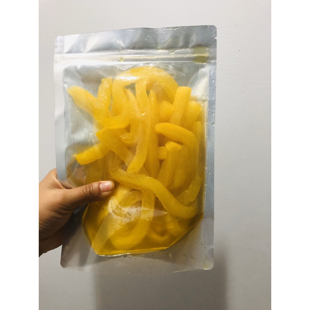 củ cái muối vàng gói 500g dạng sợi