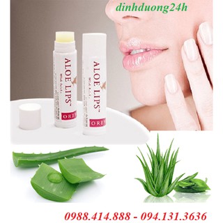 2 THỎI SON-"CHỈ Từ 140kin DƯỠNG MÔI LÔ HỘI ALOE LIPS 022 FLP- HÀNG CHÍNH HÃNG