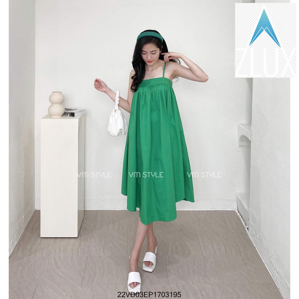 ️🤹️🎊 Đầm 2 dây xòe dài chất thô VM STYLE, váy maxi nữ nhiều màu dạo phố đi biển thời trang ulzzang 22VD03EP1703 ️🤹️🎊