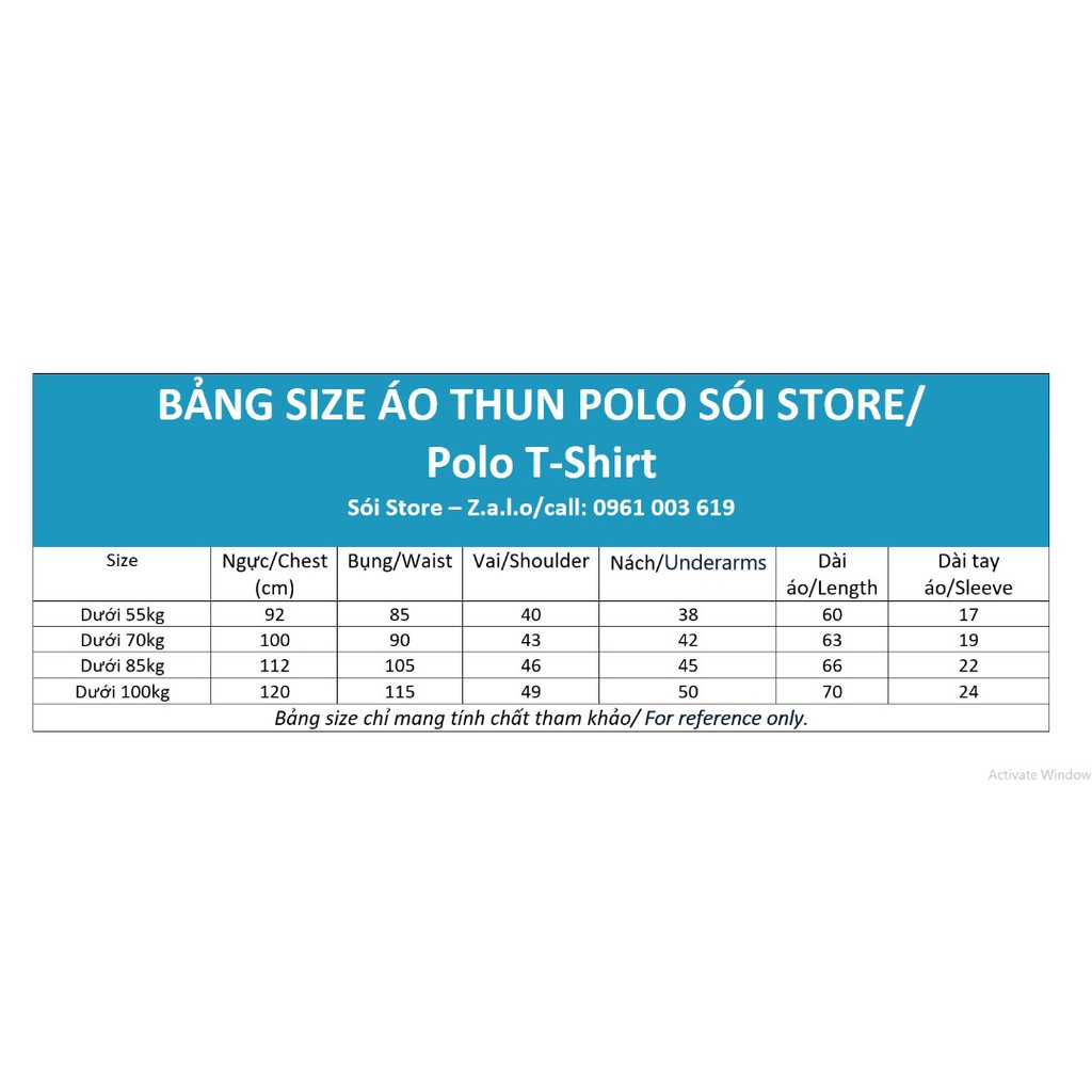 40-100kg áo thun POLO/áo cá sấu nam thời trang thanh lịch, trẻ trung