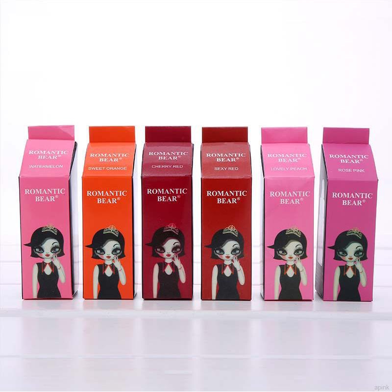 [Hàng mới về] Son kem Romantic Bear dưỡng ẩm và kháng nước lâu trôi 7g | BigBuy360 - bigbuy360.vn
