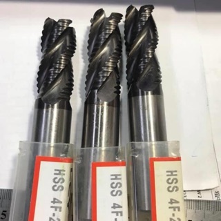 Endmill phá +  tinh Hss có phủ Co8% phay Sắt Thép Hợp Kim (Phi 6-20)