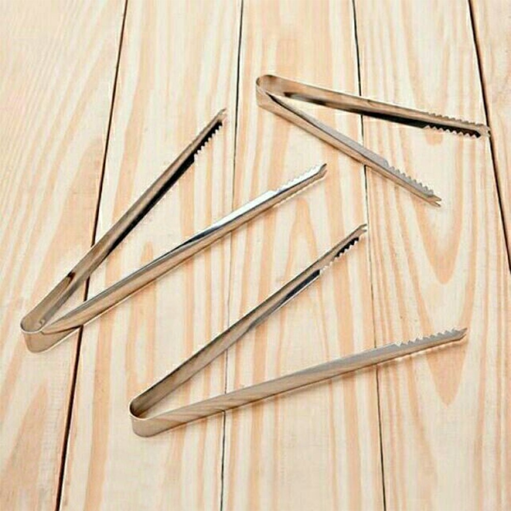 [Tổng Kho Sỉ] KẸP INOX Gắp Thức Ăn Nhà Bếp, Nhà Hàng V3, Dụng Cụ Gắp Đá, Cây Gắp Đồ Nóng