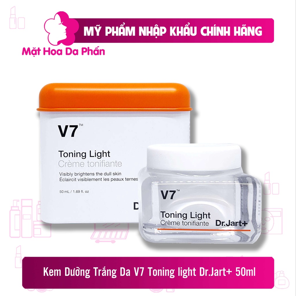 Kem Dưỡng Trắng Da V7 Toning Light Dr.Jart+ 50ml