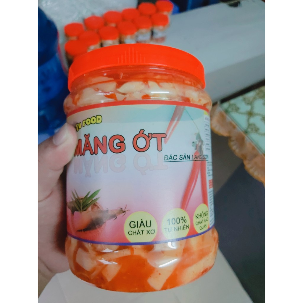 Măng ớt Lạng Sơn loại nhỏ(0.8kg)