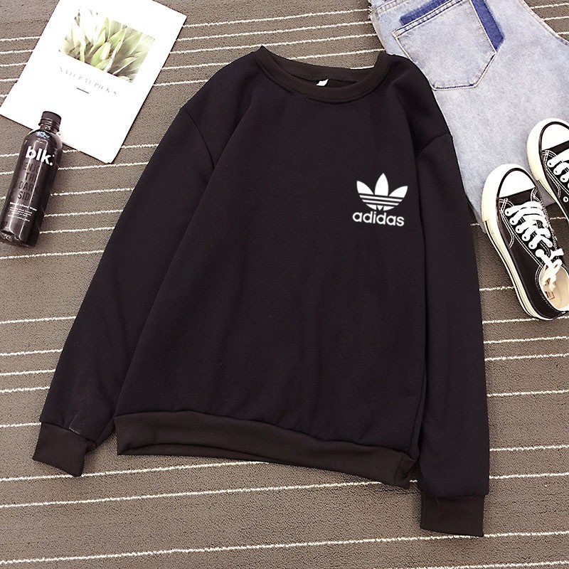 ♛Lesale✨ Áo Thun Tay Dài Form Rộng Thời Trang Cho Cặp Đôi