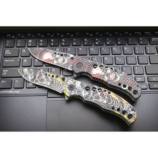 Dao phượt Skull 3D cao cấp siếu sắc nét
