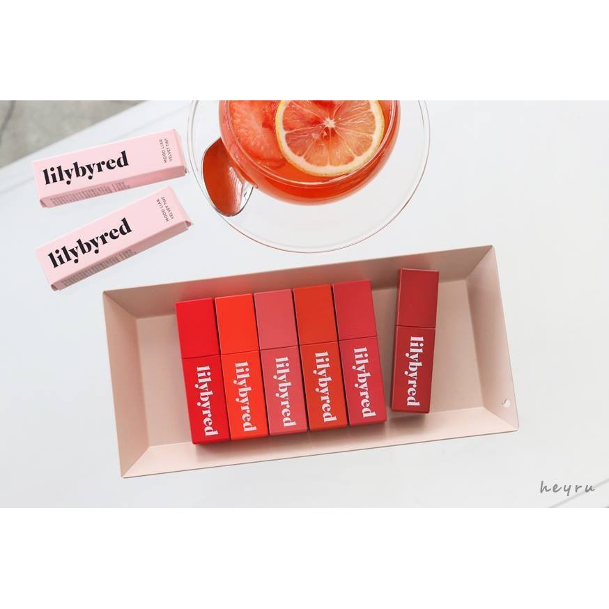 Son kem lỳ Lilybyred mood liar velvet tint