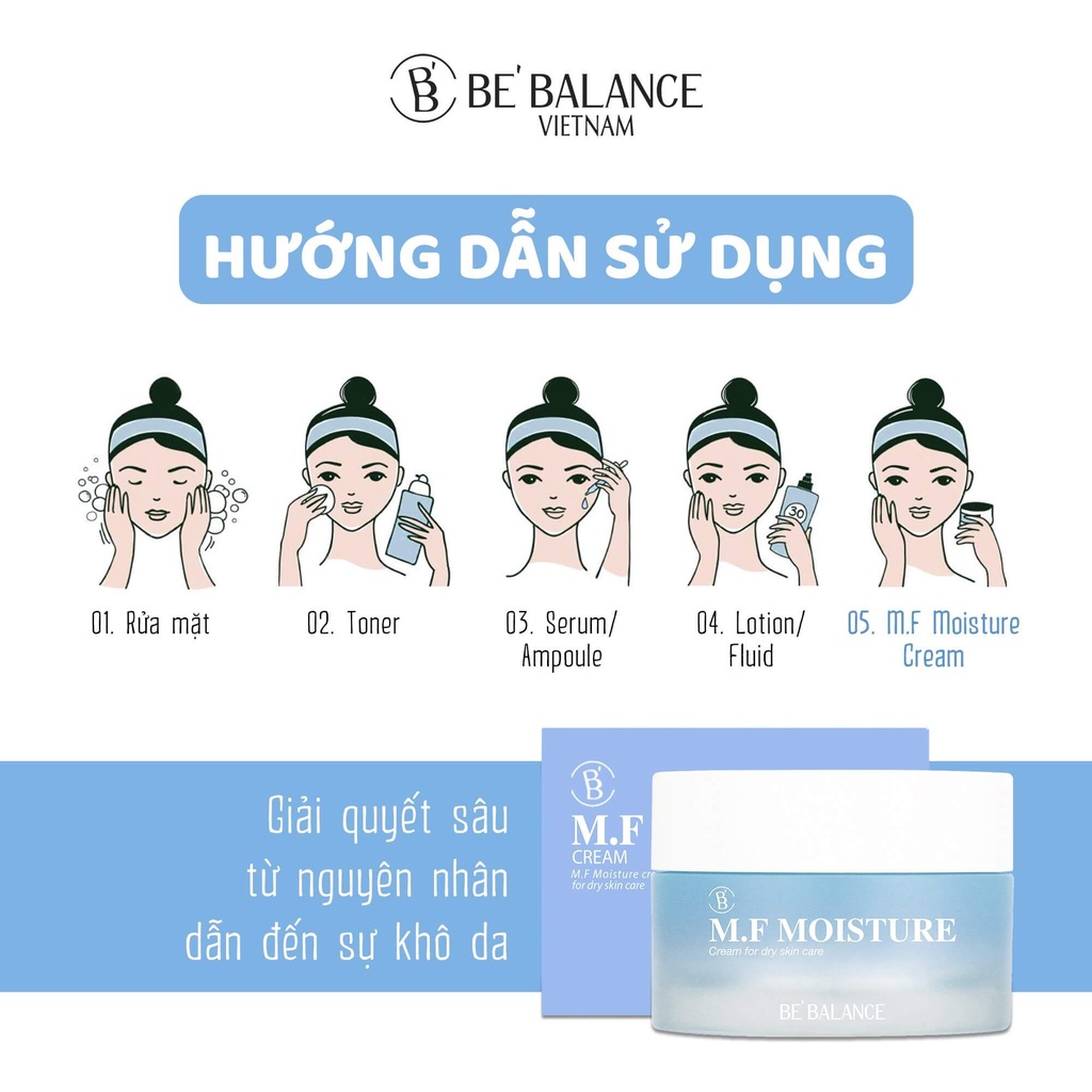 Kem Dưỡng Ẩm M.F Moisture Be Balance 50ml