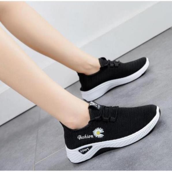 Giày nữ thể thao màu đen phong cách hàn cực thu hút LN06 | BigBuy360 - bigbuy360.vn