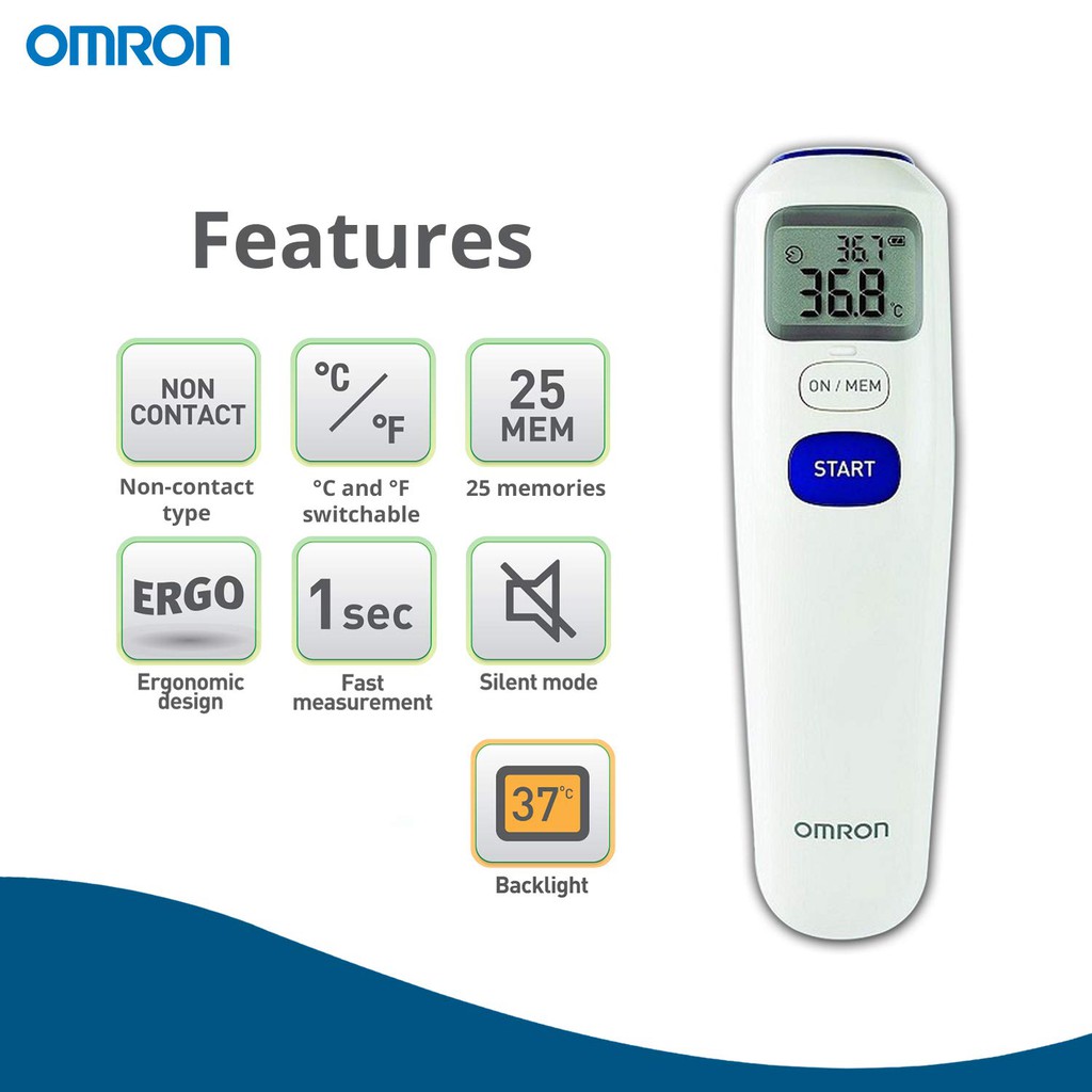 OMRON MC 720 – Nhiệt kế điện tử Omron Mc 720 Hàng Chính Hãng