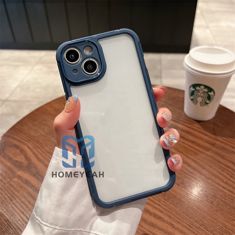 Ốp Điện Thoại Cứng Trong Suốt Chống Sốc ip14 Cho iPhone 14 Pro Max 14 Plus