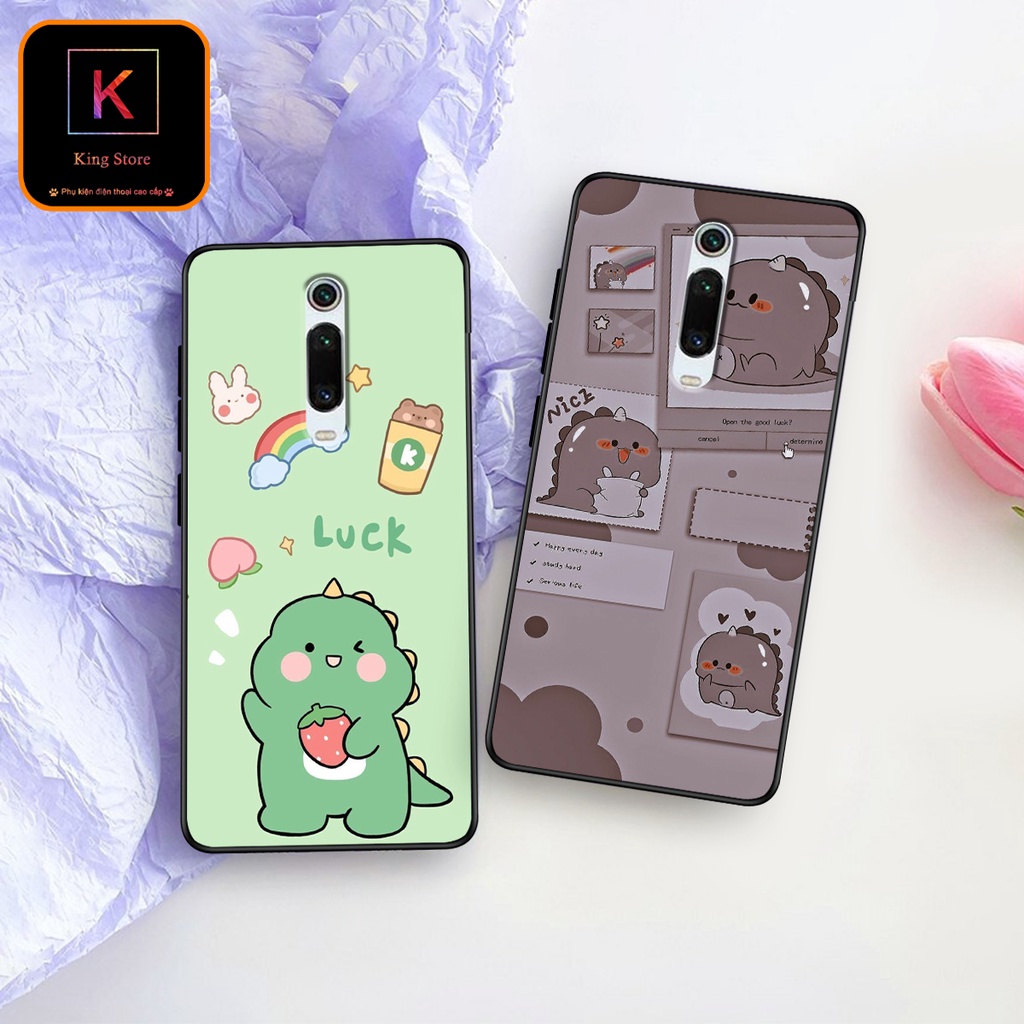Ốp lưng Xiaomi Redmi K20 - Redmi K20 Pro - Redmi K30 - Ốp in hình khủng long,dinosaur dễ thương