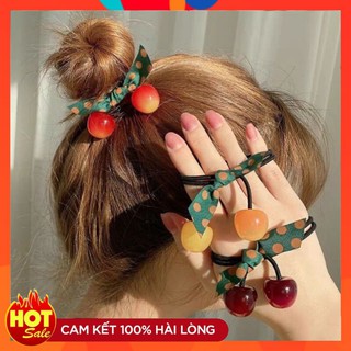❤️buộc tóc quả cherry xinh xắn