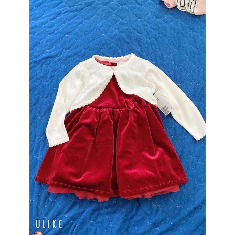 Áo khoác hm trắng cho bé