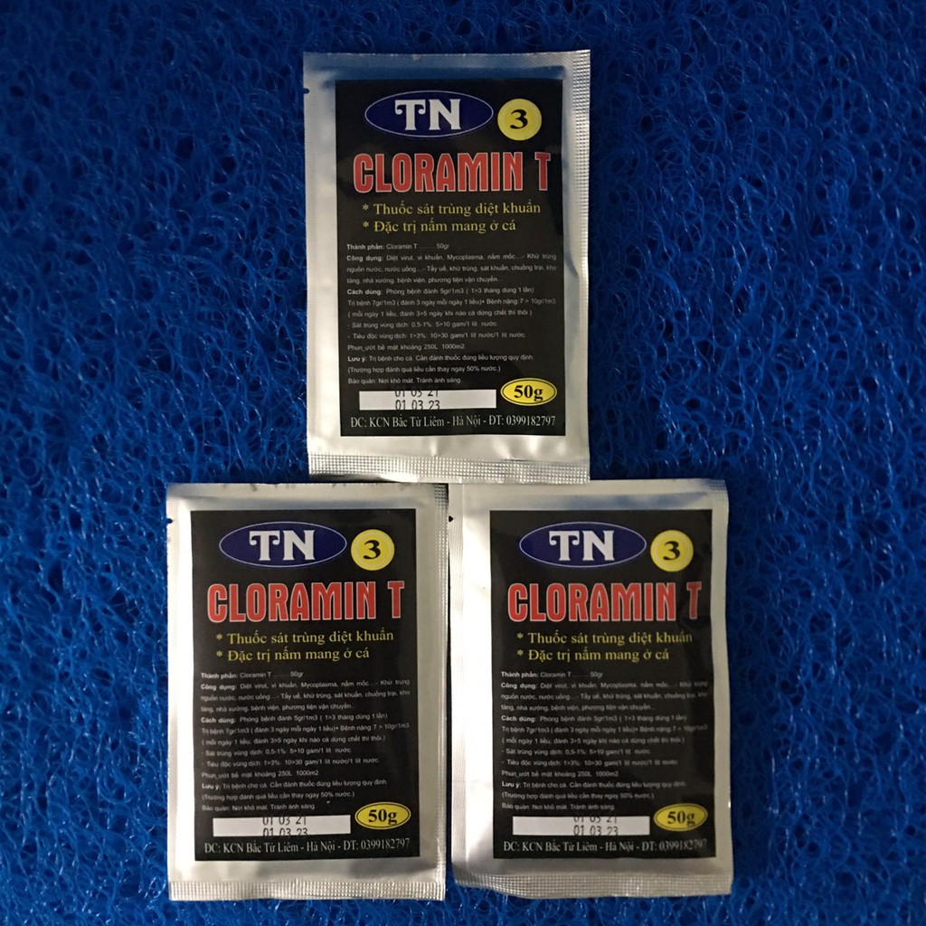 CLORAMIN T - SẢN PHẨM XỬ LÝ NẤM MANG CHO CÁC LOẠI CÁ CẢNH