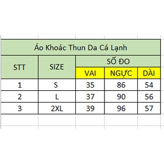 Áo Khoác Thun Da Cá Lạnh - 3688